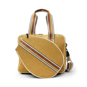Think Royln Totes | The Tennis Tote in Dune Raffia