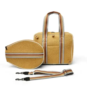 Think Royln Totes | The Tennis Tote in Dune Raffia