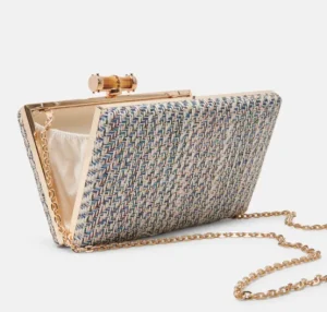 Dolce Vita Clutches | Accessories | The Tweed Clutch in Blue Multi