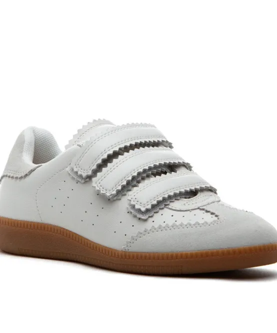 Silent D Sneakers | The Velcro Court Sneaker in