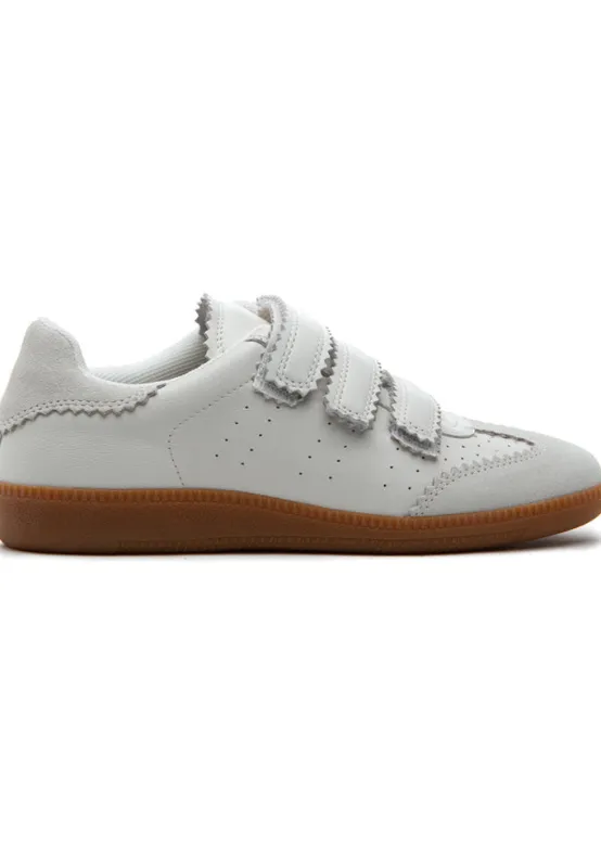 Silent D Sneakers | The Velcro Court Sneaker in