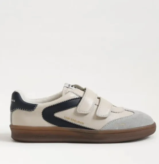 Sam Edelman Sneakers | The Velcro Sneaker in Ivory Midnight